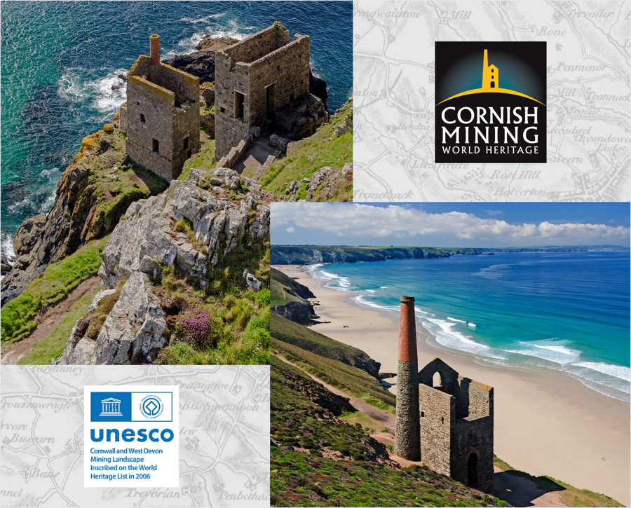 Mining Map Roche Cornwall Visit - Cornish Mining World Heritage Site
