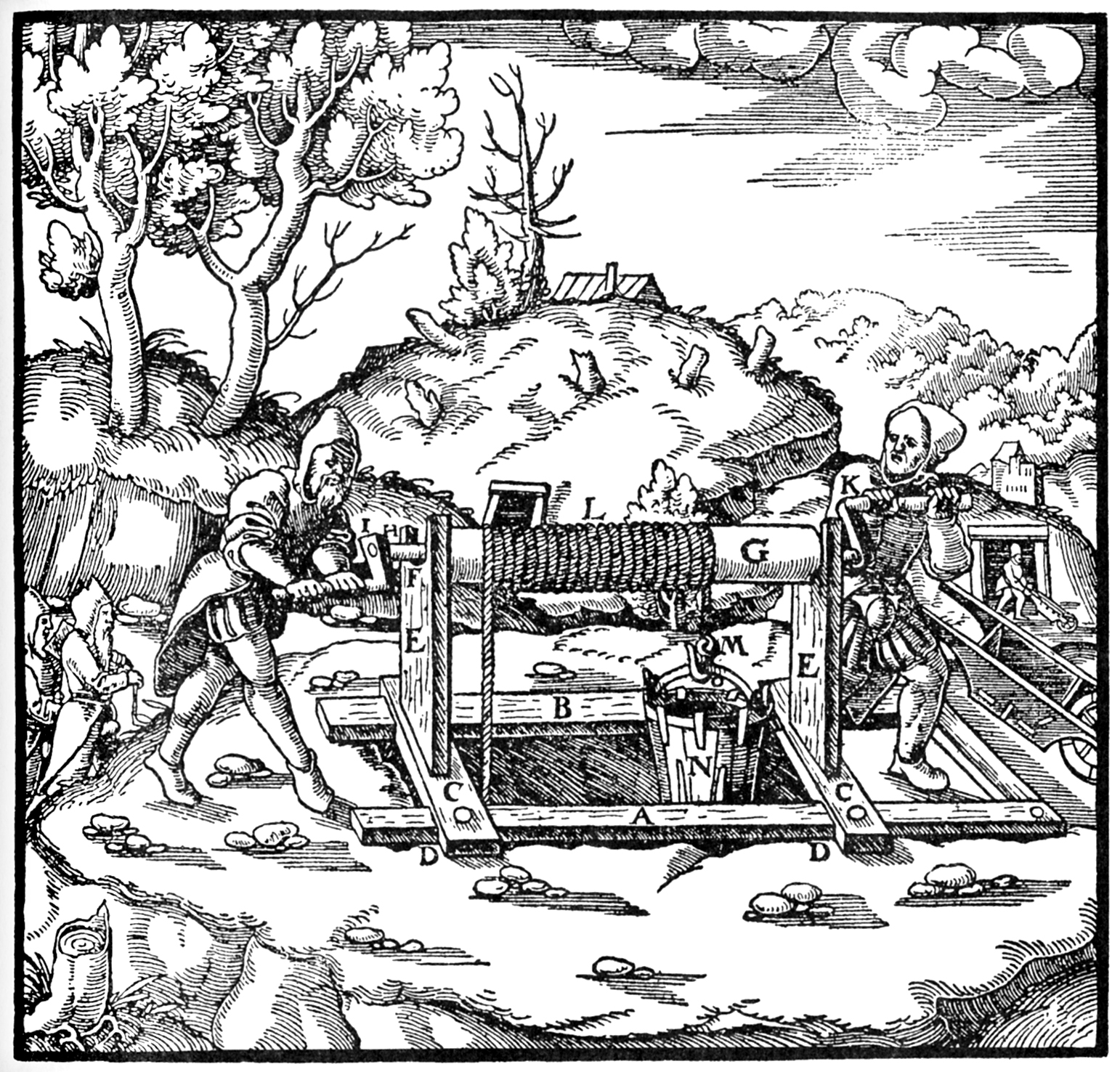 Early Mining Methods - Cornish Mining World Heritage Site
